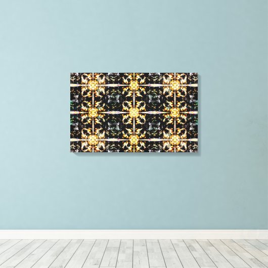 Intelligente array canvas afdruk (Insitu (Houten vloer))