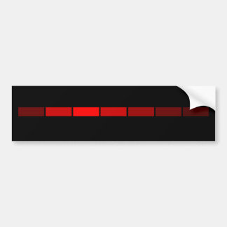 Intelligente auto bumpersticker