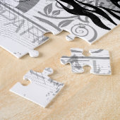 Intelligente levenspuzzel legpuzzel (Zijkant)