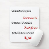 Intelligente mensen IGNORE - Mousepad Muismat (Met muis)