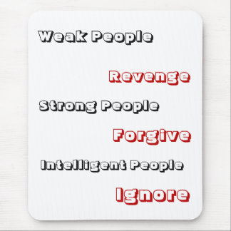 Intelligente mensen IGNORE - Mousepad Muismat