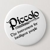 Intelligente Piccolo Ronde Button 4,0 Cm (Voorkant)