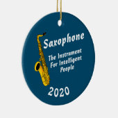 Intelligente saxofone keramisch ornament (Rechts)