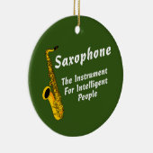 Intelligente saxofone keramisch ornament (Rechts)