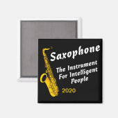 Intelligente saxofone magneet (Voorkant / Achterkant)