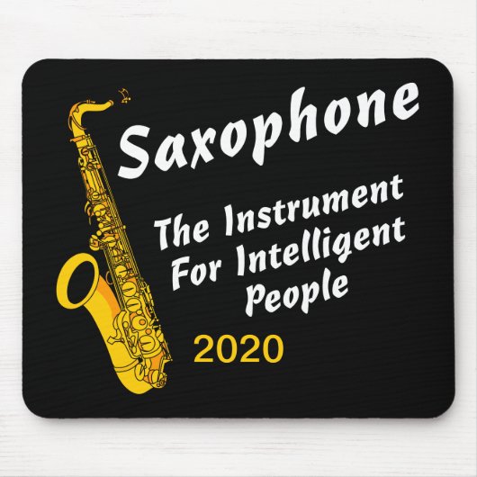 Intelligente saxofone muismat (Voorkant)