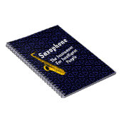 Intelligente saxofone notitieboek (Rechterzijde)