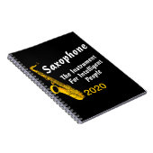 Intelligente saxofone notitieboek (Rechterzijde)