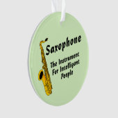 Intelligente saxofone ornament (voorkant)