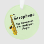 Intelligente saxofone ornament (voorkant)