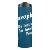 Intelligente Saxofoon Thermische Tumbler Thermosbeker (Voorkant)