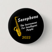 Intelligente Saxophone Button (Voorkant)