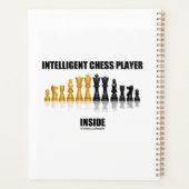 Intelligente schaker binnen reflecterend schaak planner (Achterkant)