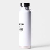Intelligente schaker binnen reflecterend schaak waterfles (Links)