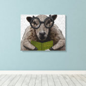 Intelligente schapen canvas afdruk (Insitu (Houten vloer))