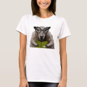 Intelligente schapen t-shirt (Voorkant)