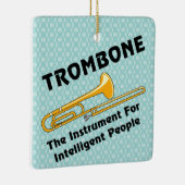 Intelligente trombone keramisch ornament (Rechts)