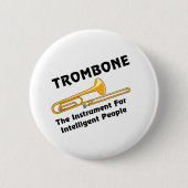 Intelligente trombone ronde button 5,7 cm (Voorkant)