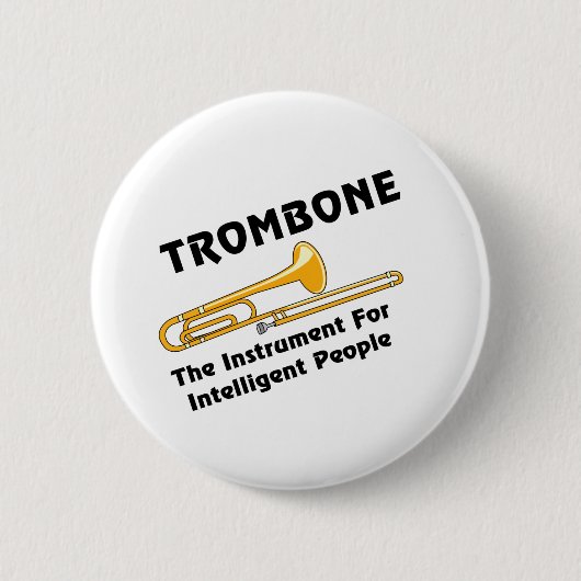 Intelligente trombone ronde button 5,7 cm (Voorkant)