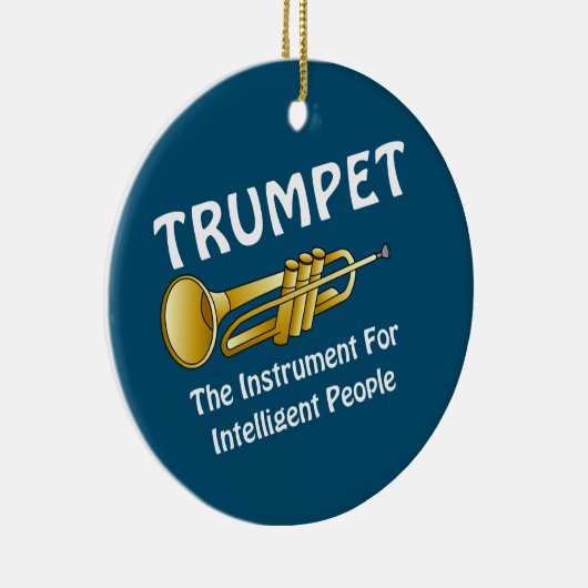 Intelligente Trumpet Keramisch Ornament (Rechts)