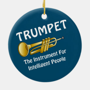 Intelligente Trumpet Keramisch Ornament