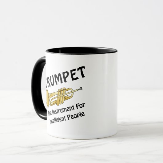 Intelligente Trumpet Mok (Voorkant links)