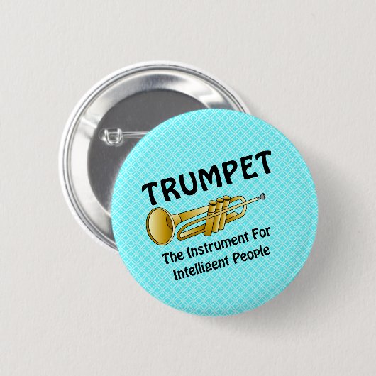 Intelligente Trumpet Ronde Button 5,7 Cm (Voorkant /achterkant)