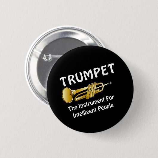 Intelligente Trumpet Ronde Button 5,7 Cm (Voorkant /achterkant)