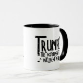 Intelligente Trumpet Rough Text Mok (Voorkant rechts)