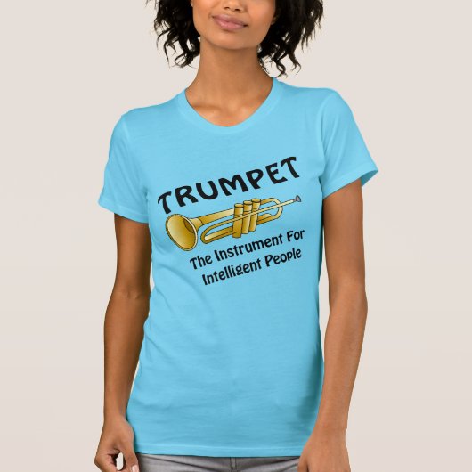 Intelligente Trumpet T-shirt (Voorkant)