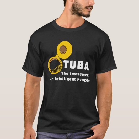 Intelligente tuba t-shirt (Voorkant)