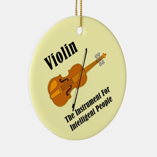 Intelligente viool keramisch ornament (Rechts)