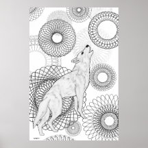 Intelligente Wolf