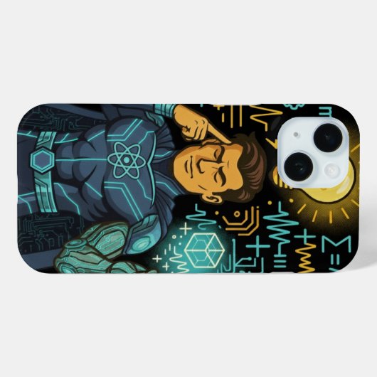 Intelligentie ontketend: het Mind Master Collectie Case-Mate iPhone Case (Achterkant (horizontaal))