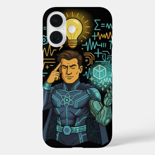 Intelligentie ontketend: het Mind Master Collectie Case-Mate iPhone Case (Achterkant)