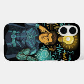 Intelligentie ontketend: het Mind Master Collectie Case-Mate iPhone Case (Achterkant (horizontaal))