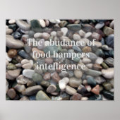 Intelligentiewijsheid inspirerend poster (Voorkant)