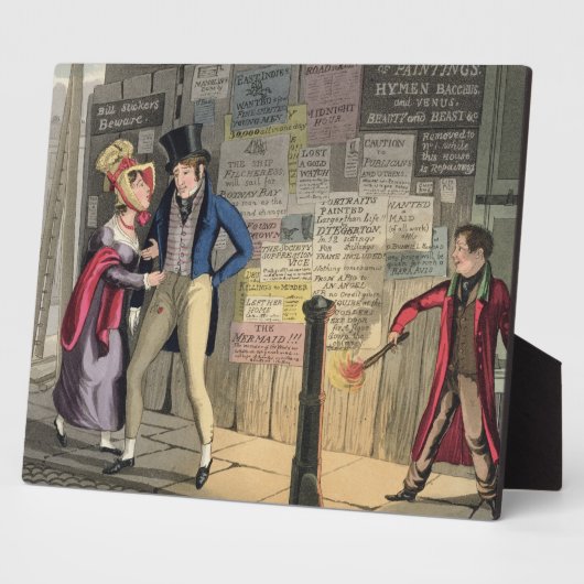 Intemperance, bord 5 van "De noodzakelijke kwalifi Fotoplaat (Zijkant)