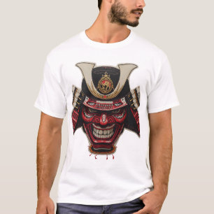 Intens T-shirt met grafische afbeelding van Samura