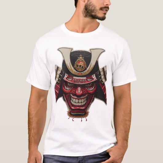Intens T-shirt met grafische afbeelding van Samura (Voorkant)