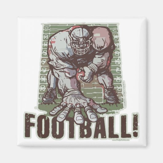 Intense 3-puntenbalans van Mudge Studios Magneet (Voorkant)