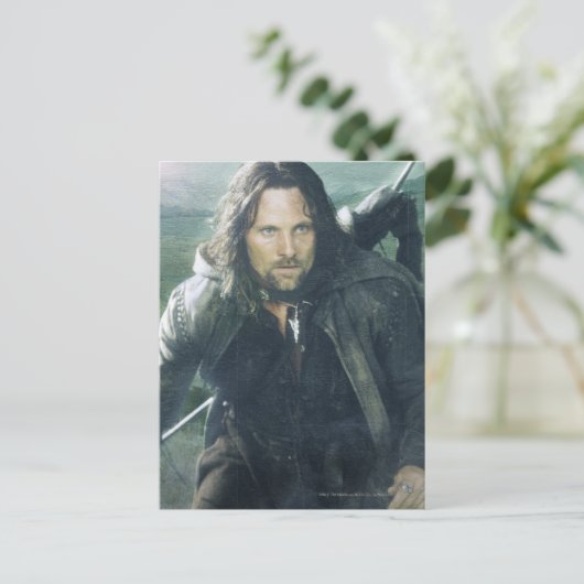 Intense Aragorn Briefkaart (Staand voorkant)