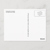 Intense Aurora borealis over zwarte spar taiga Briefkaart (Achterkant)