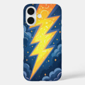intense bliksem Case-Mate iPhone case (Achterkant)
