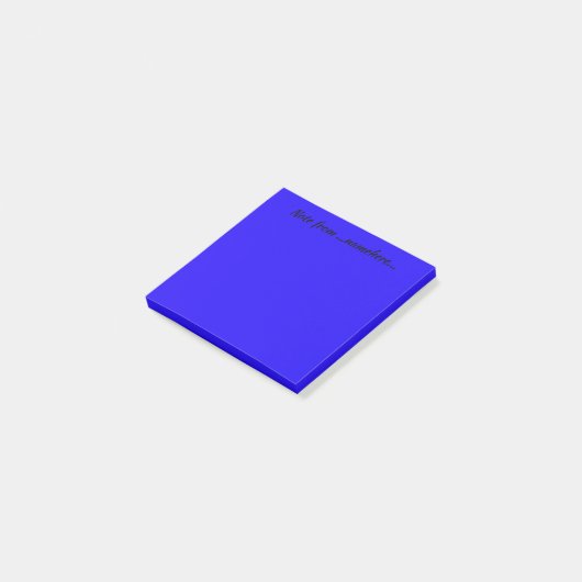 Intense Blue/Indigo Post-it® Notes (Schuin)