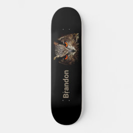 Intense bruine bruine howl zwart persoonlijk skateboard