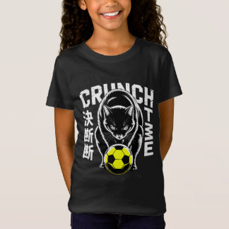 Intense Cat Soccer T-Shirt - Gift for Athletes