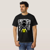 Intense Crunch Time Cat - Game Day Style T-shirt (Voorkant volledig)