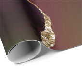 intense donkere agaat | Moody Rainbow Jewel Tone Cadeaupapier (Rol Hoek)