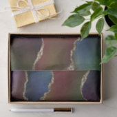 intense donkere agaat | Moody Rainbow Jewel Tone Tissuepapier (Geschenk)